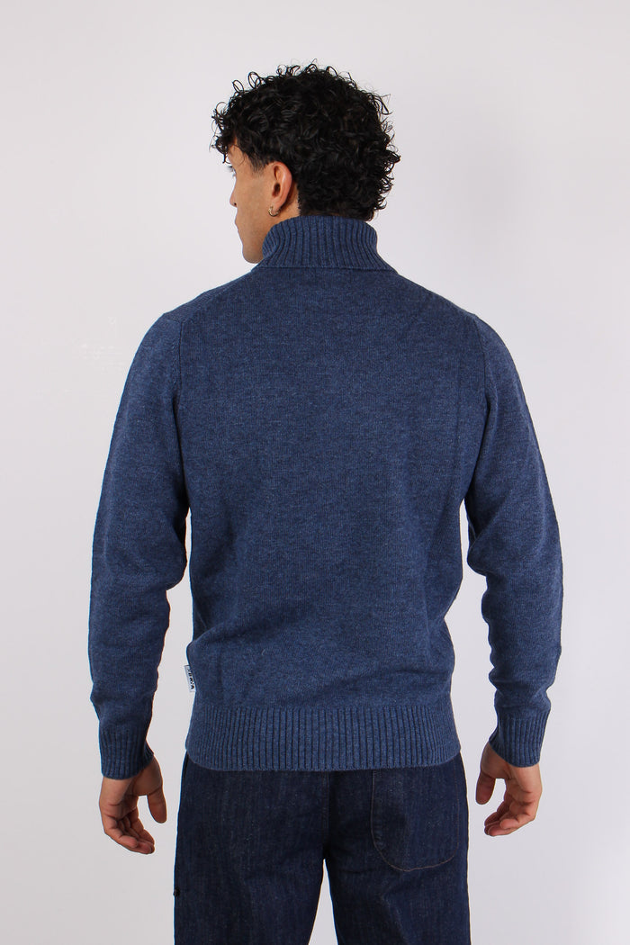 Collo Alto Lambswool Denim-5