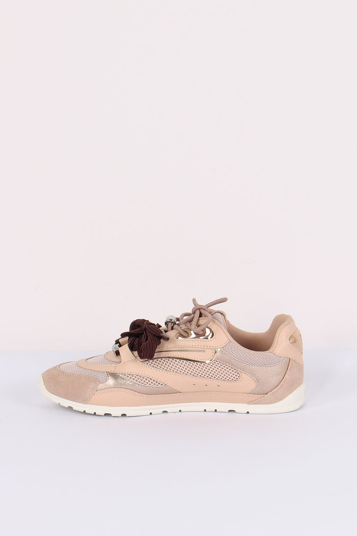 Sneakers Pelle Multi Lacci White-7