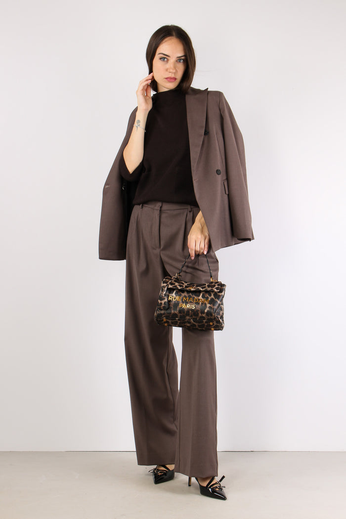 Giacca Lunga Doppiopetto Orzo-5