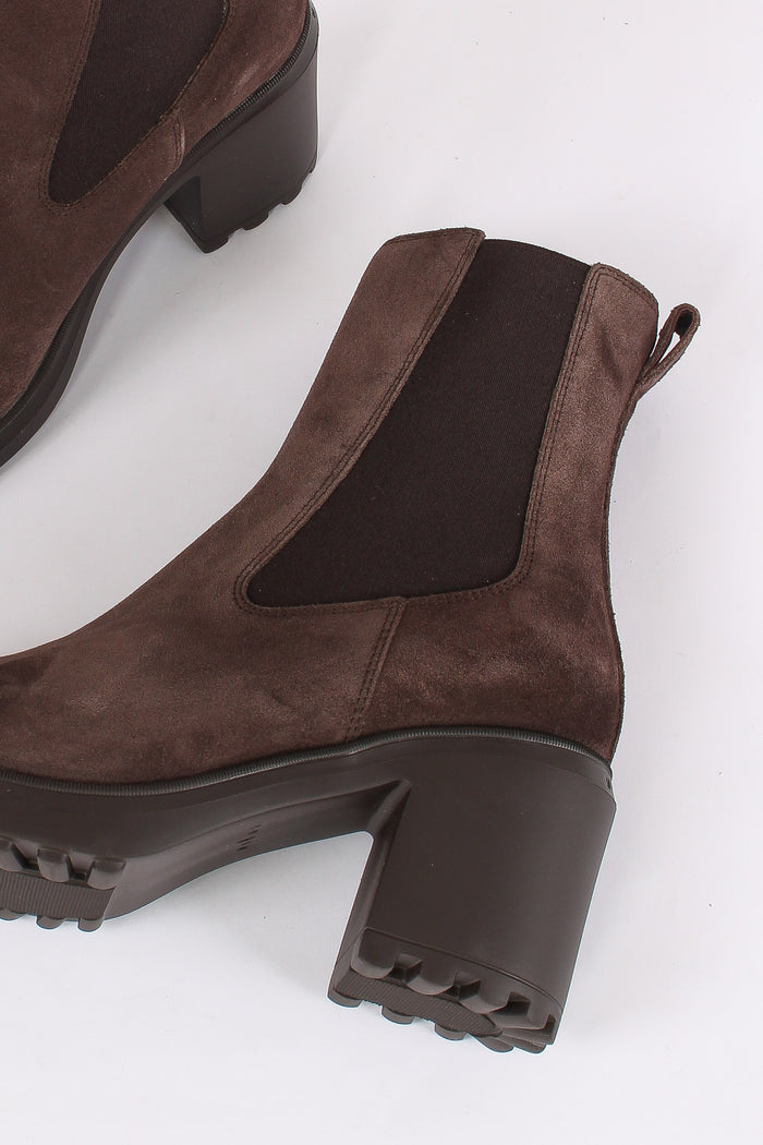 Stivale H724 Chelsea Suede Palissandro-5