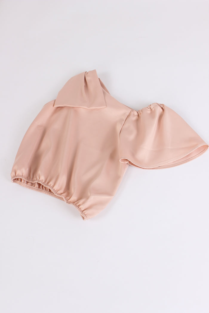 Top Mono Manica Rosa-4