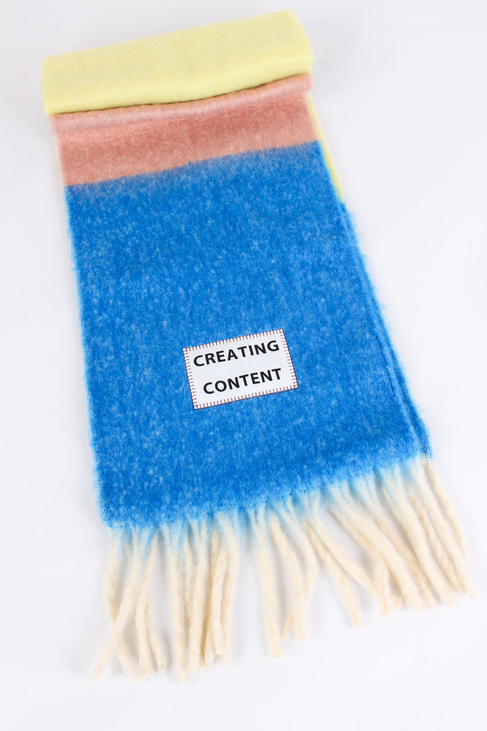 Sciarpa Creating Content Multicolor-3