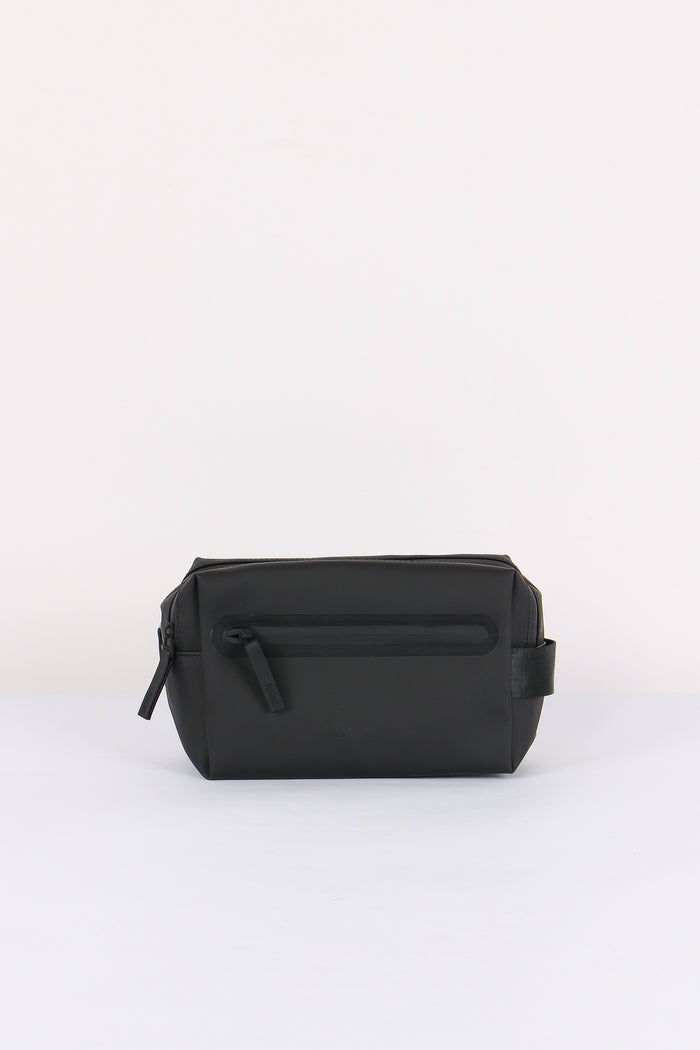 Wash Bag Zip Black