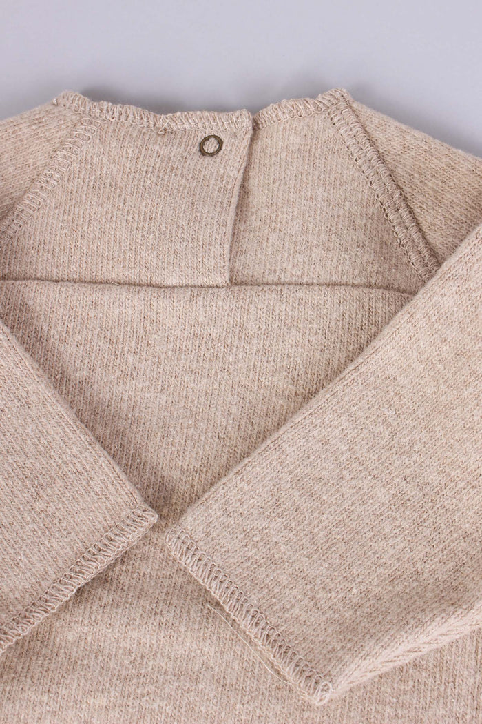 Maglia Caldo Cotone Miele-5