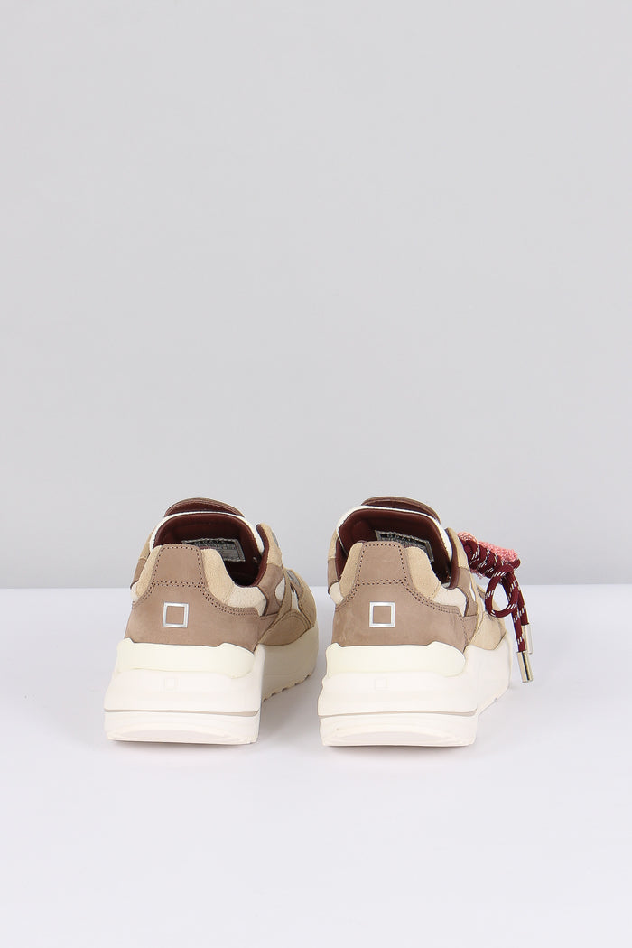 Sneakers Fuga Linen White/beige-3