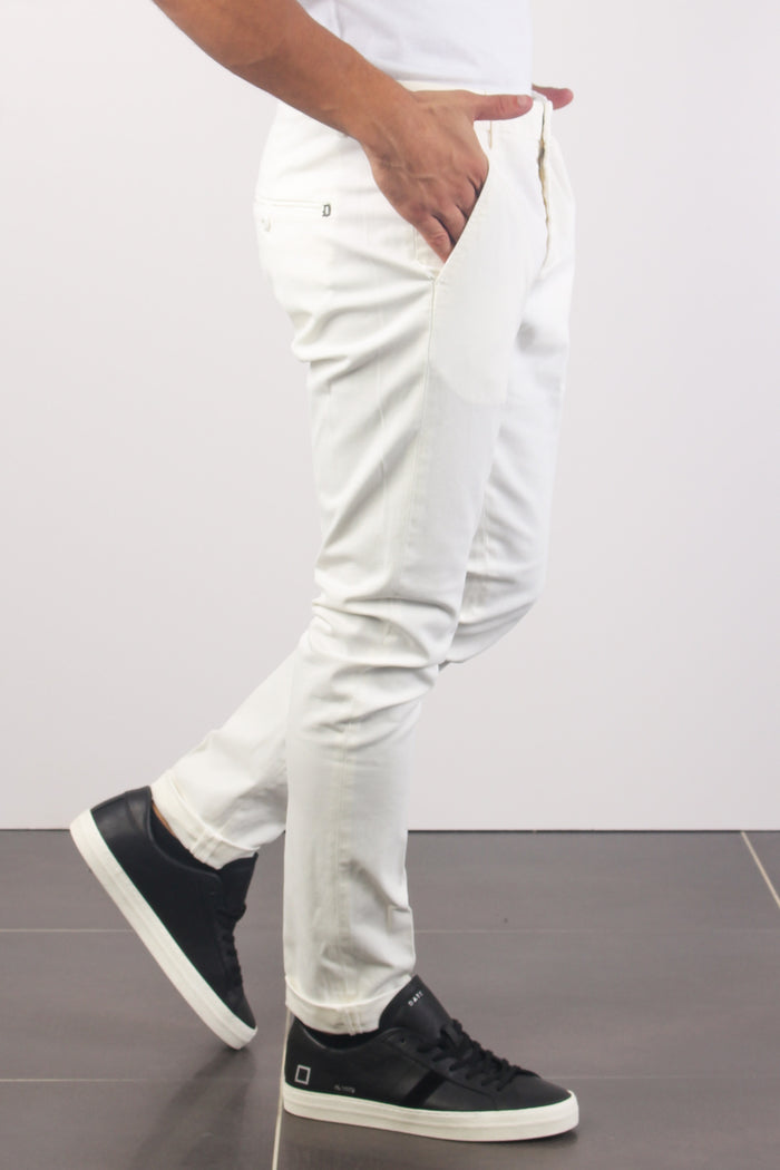 Gaubert Pantalone Bianco-4