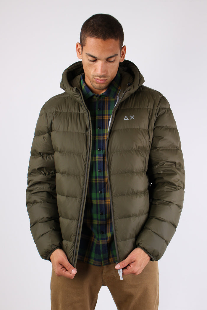 Piumino Cappuccio Militare-3