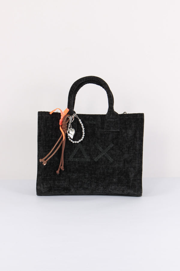 Mini Bag Velluto Nero