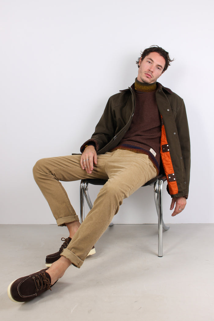 Cappotto 4 Ganci Canvas Militare-9