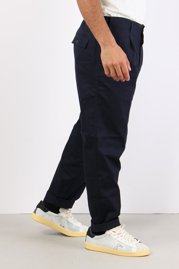 Pantalone Chino Blue-6