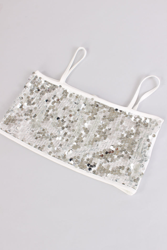 Top Paillettes Argento-3