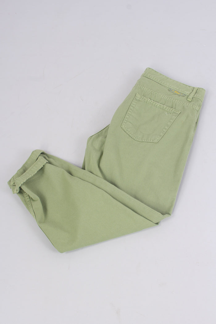 Pantalone Cropped Oliva-4