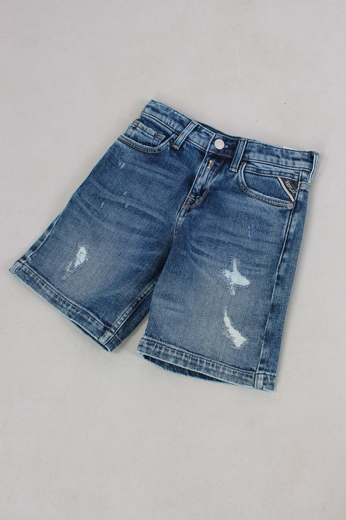 Bermuda Denim Rotture Denim-3