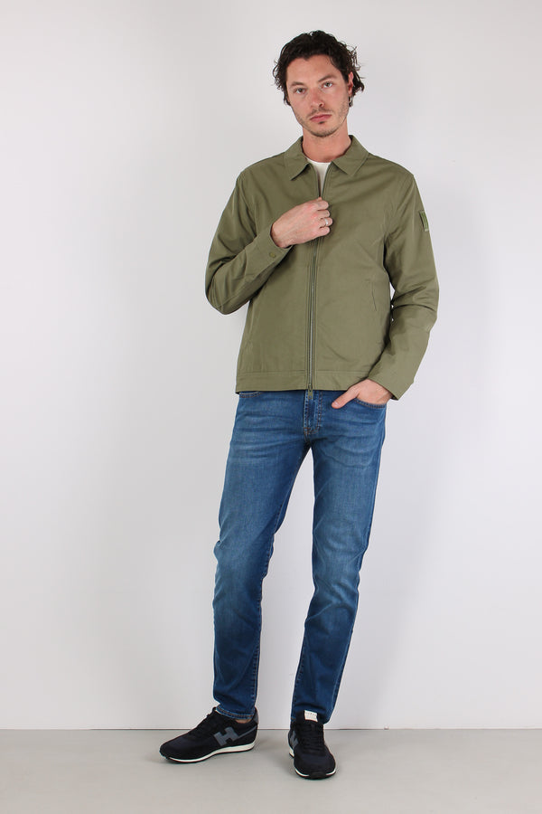 Giubbotto Cotone Zip Thyme Green-2