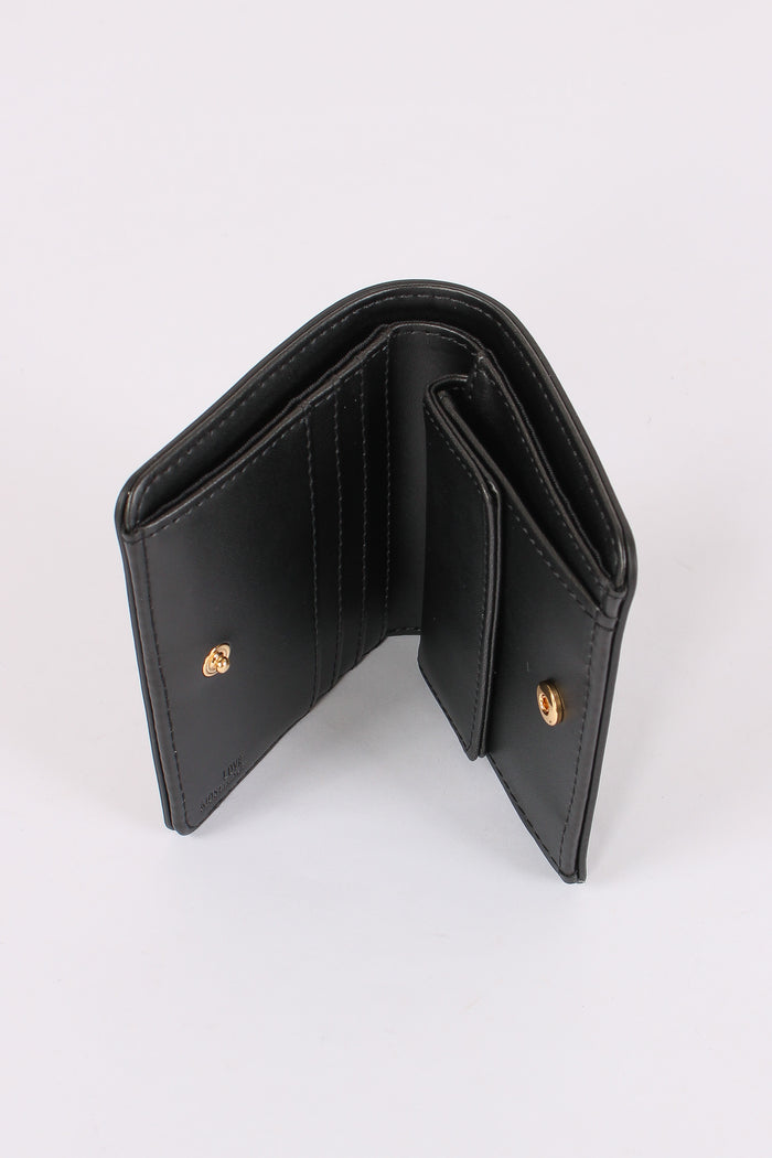 Portafoglio Cpli Scritta Logo Nero/oro-4