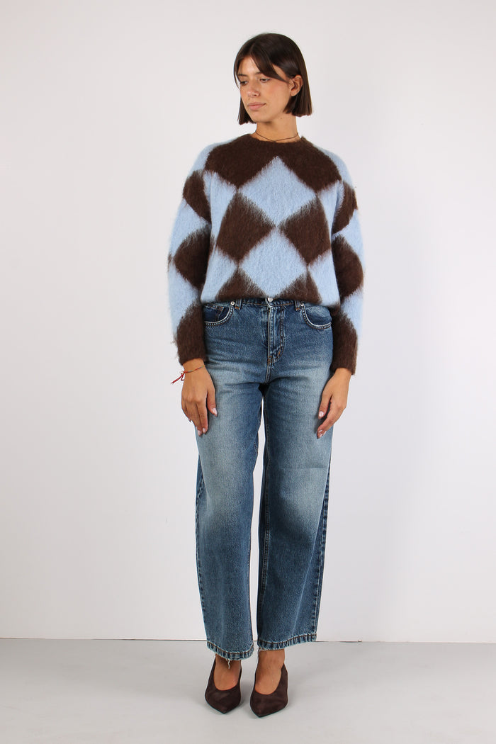 Denim Tasca Quadrata Denim Medio-3