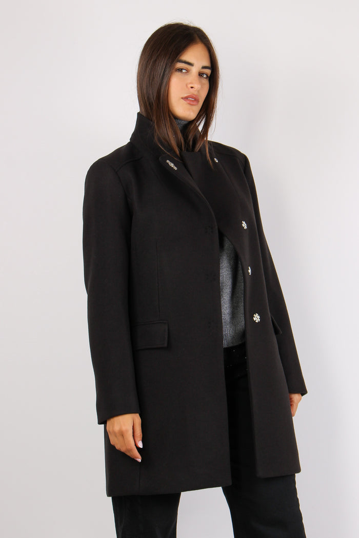 Cappotto Sfiancato Nero-7