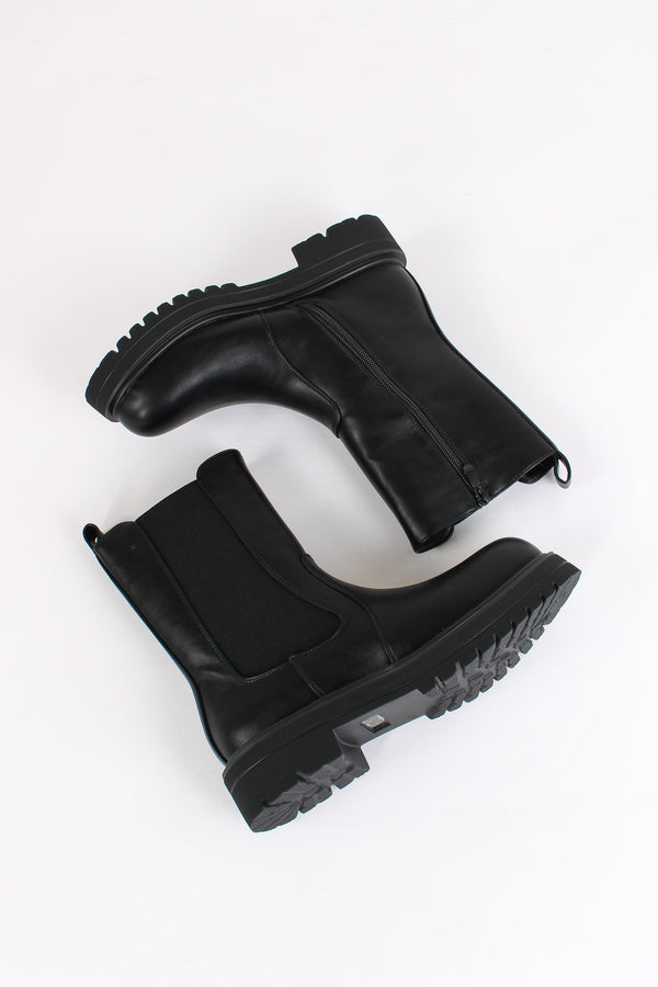 Beatles Elastico Zip Nero-2