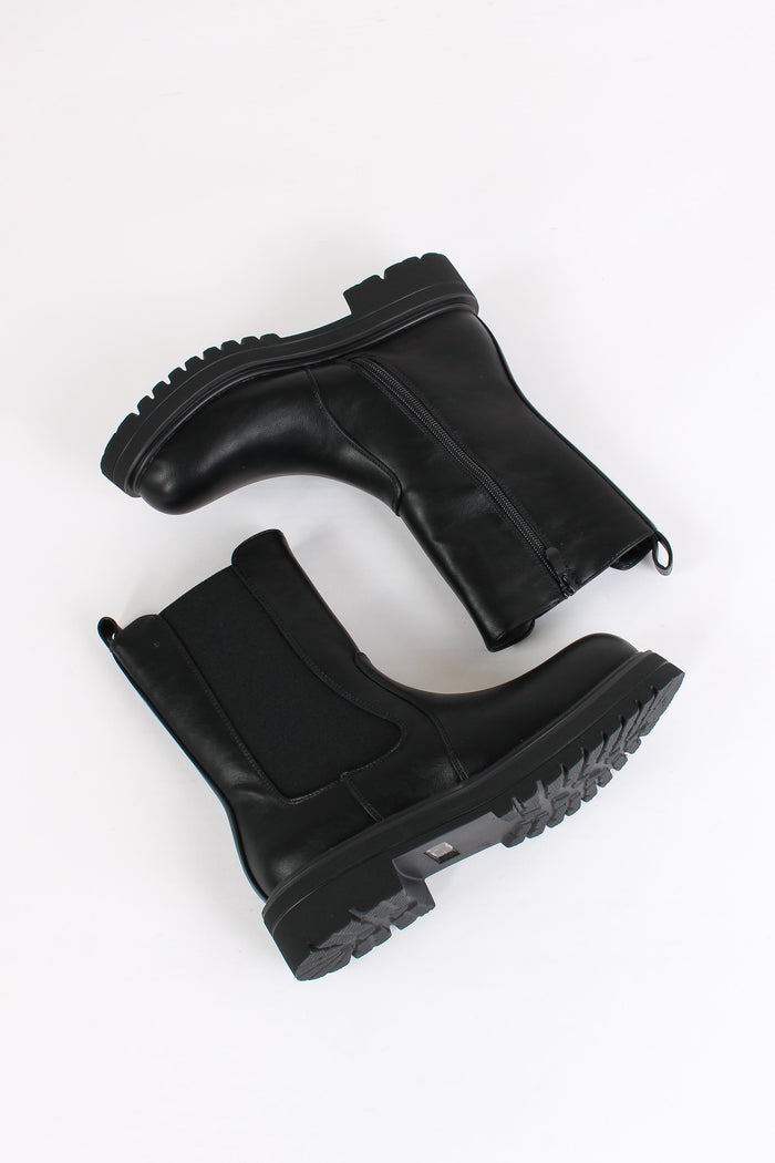 Beatles Elastico Zip Nero-2