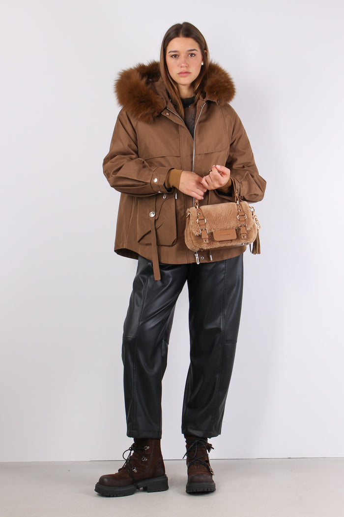 Parka Cappuccio Brown