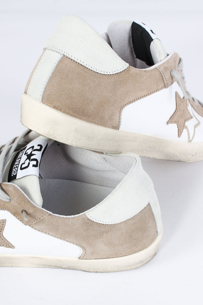 Sneakers Very Star Bianco/taupe-6