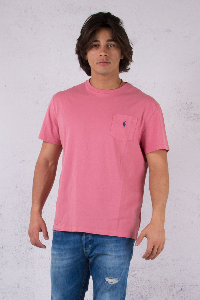 T-shirt Girocollo Taschina Desert Rose-1