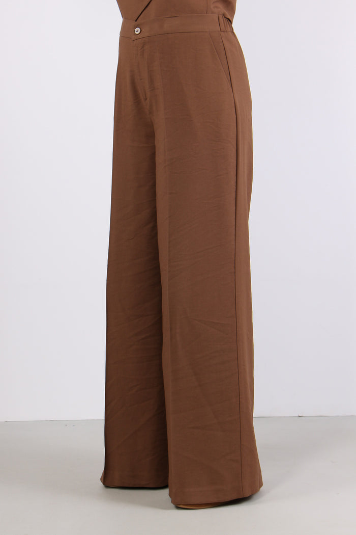 Pantalone Dritto Elastico Diet Cioccolato-3