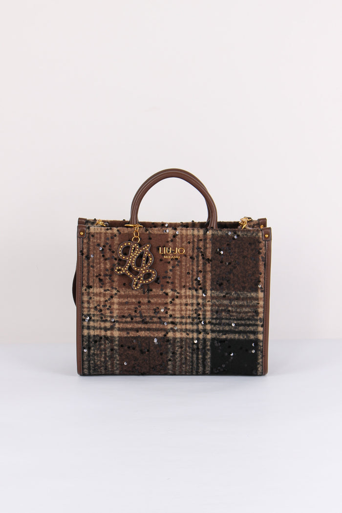 Shopping Check Inserto Paillettes Moro