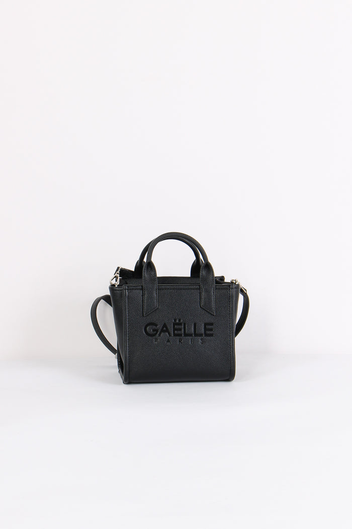 Mini Shopping Maxilogo Nero