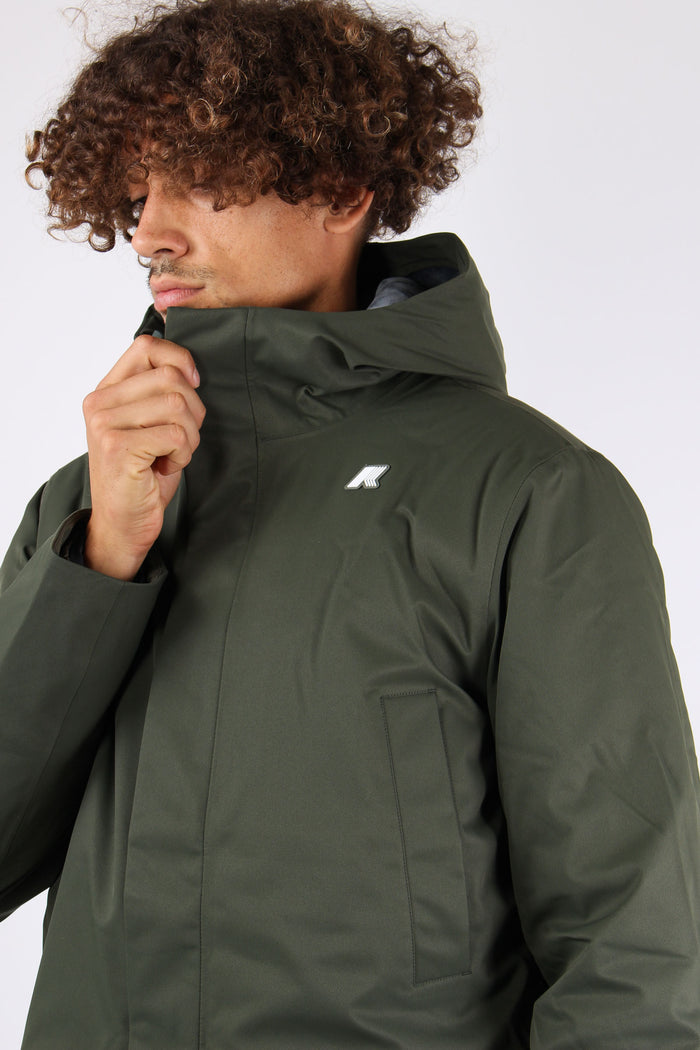 Giubbotto Lungo Inserto Marmot Green/blue-6