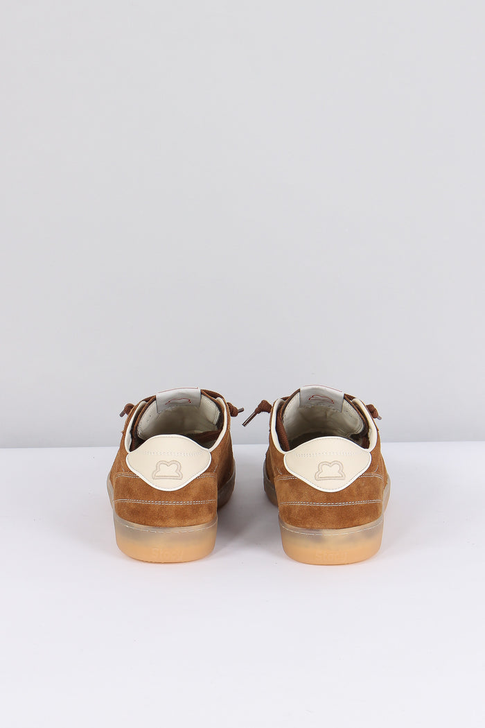 Sneakers Scamosciata Brown-3