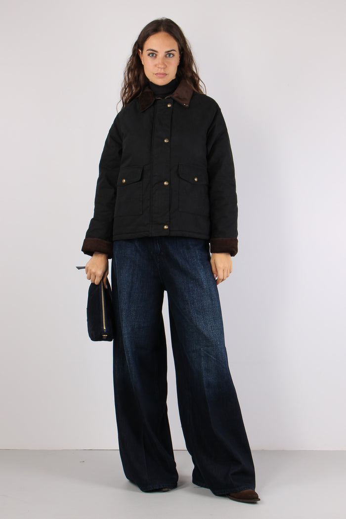 Giaccone Stone Wash Black-2