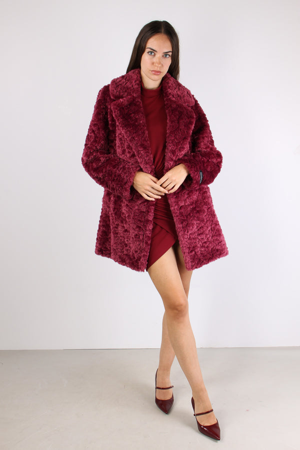 Giubbotto Lungo Revers Atstrak Sugar Plum