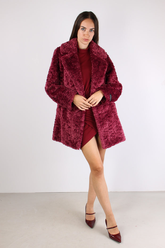 Giubbotto Lungo Revers Atstrak Sugar Plum