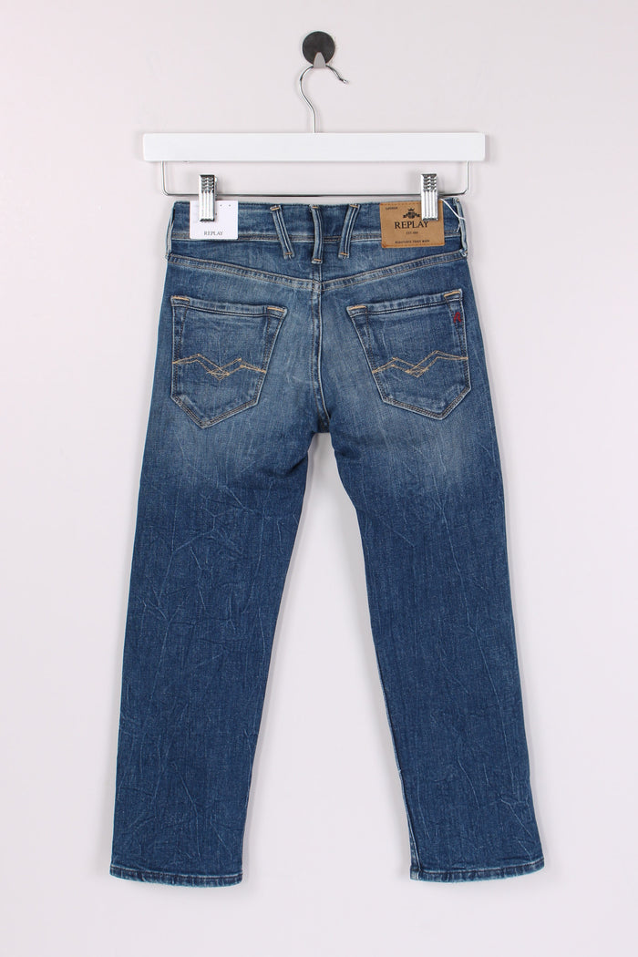 Denim Gamba Regular Denim Scuro-2