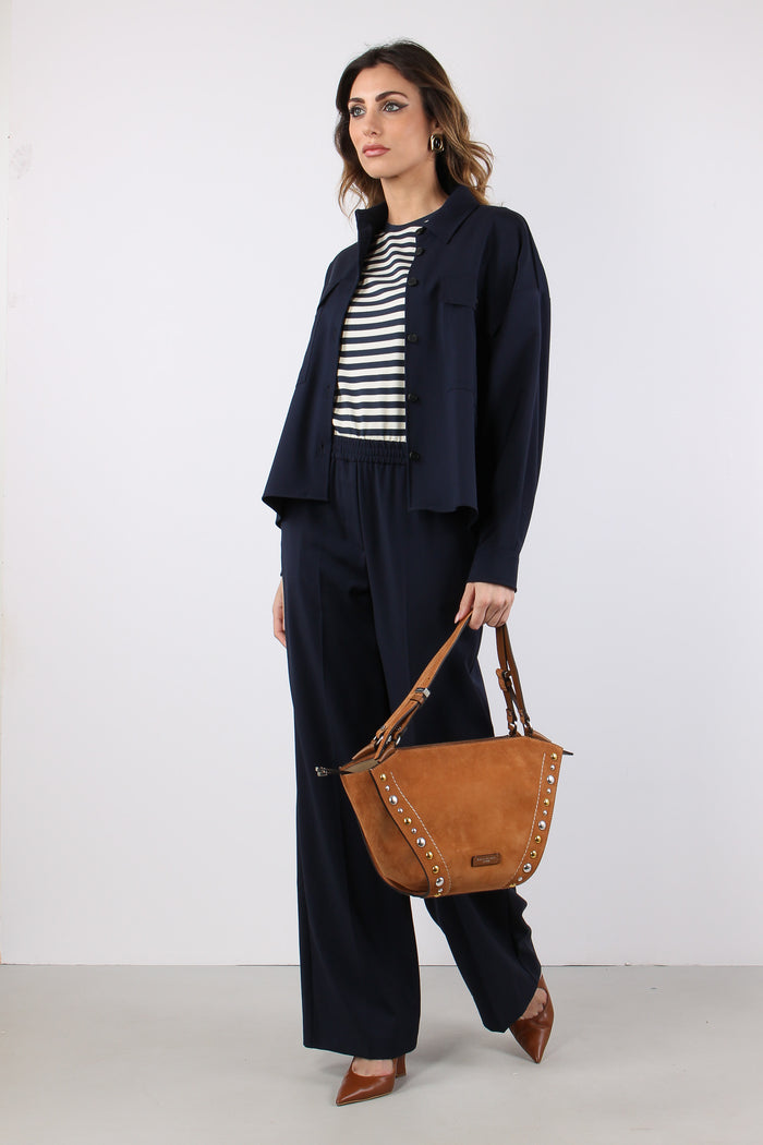 Wkdmulino Giacca Camicia Blu-3