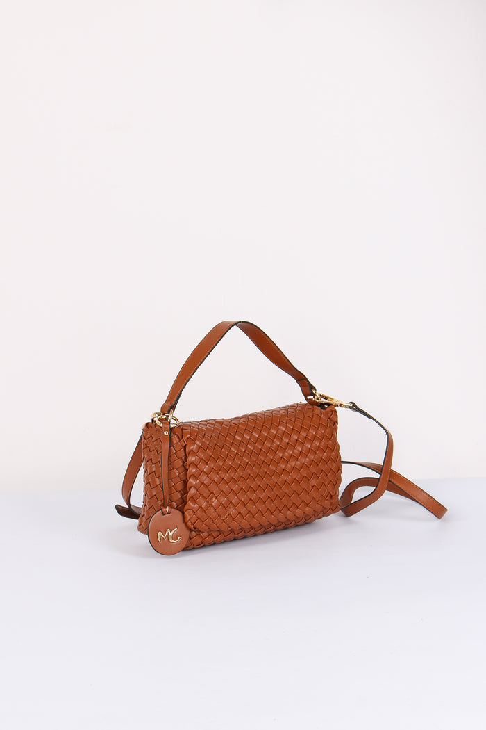 Pochette1 Manico Intreccio Cacao-6
