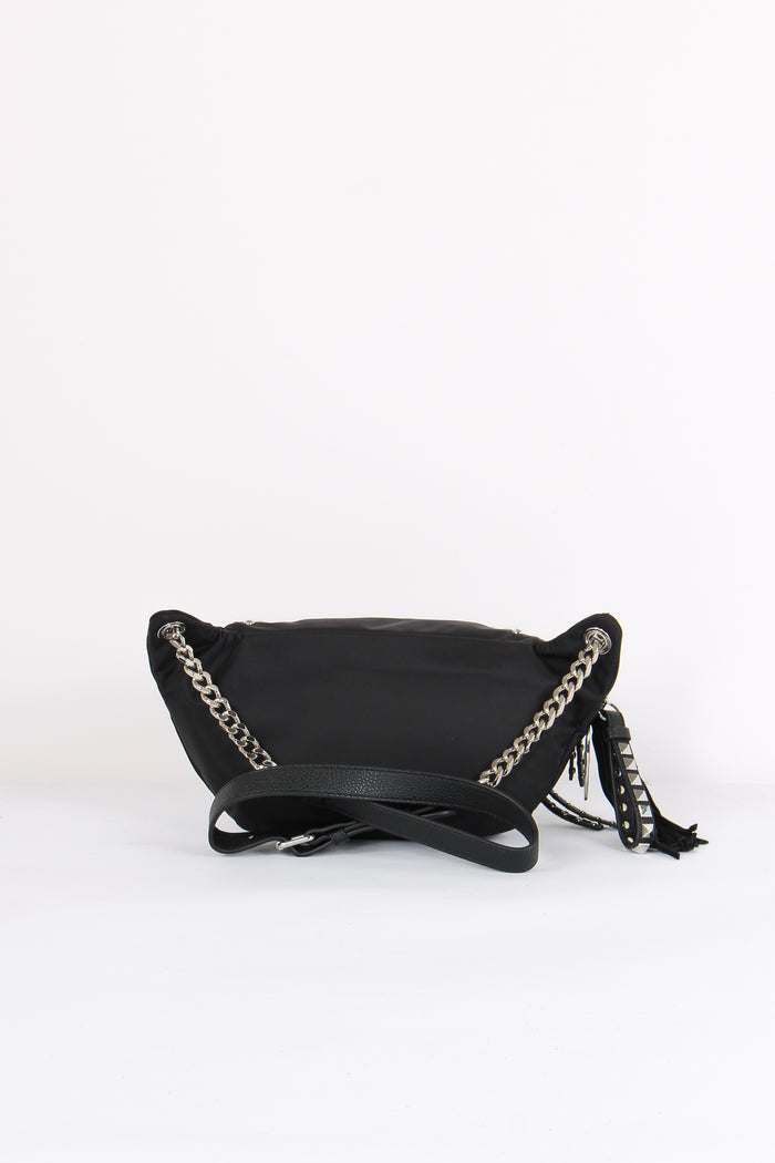 Marsupio Nylon Borchie Black-3