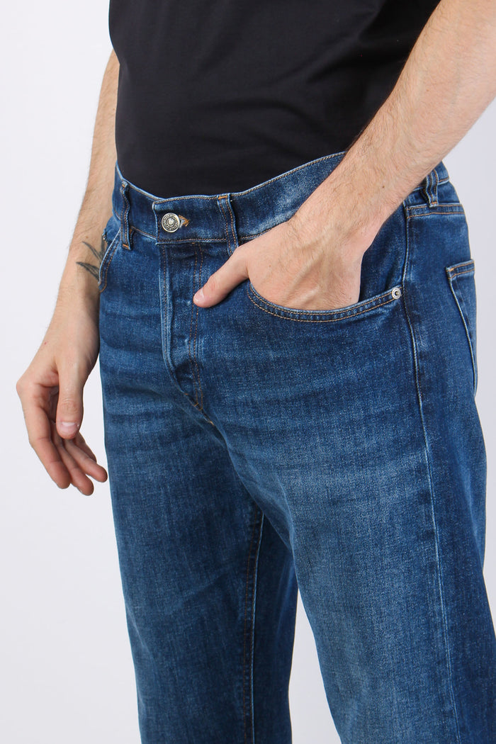 Icon Denim Regular Denim Scuro-5