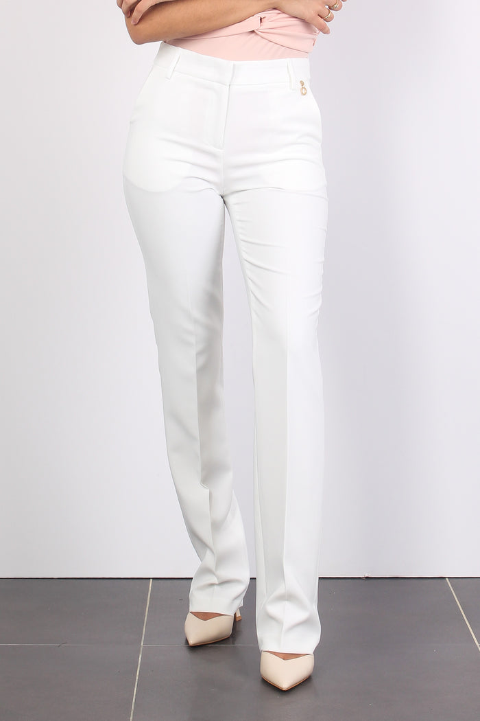 Cloes Pantalone Zampa Milk-2