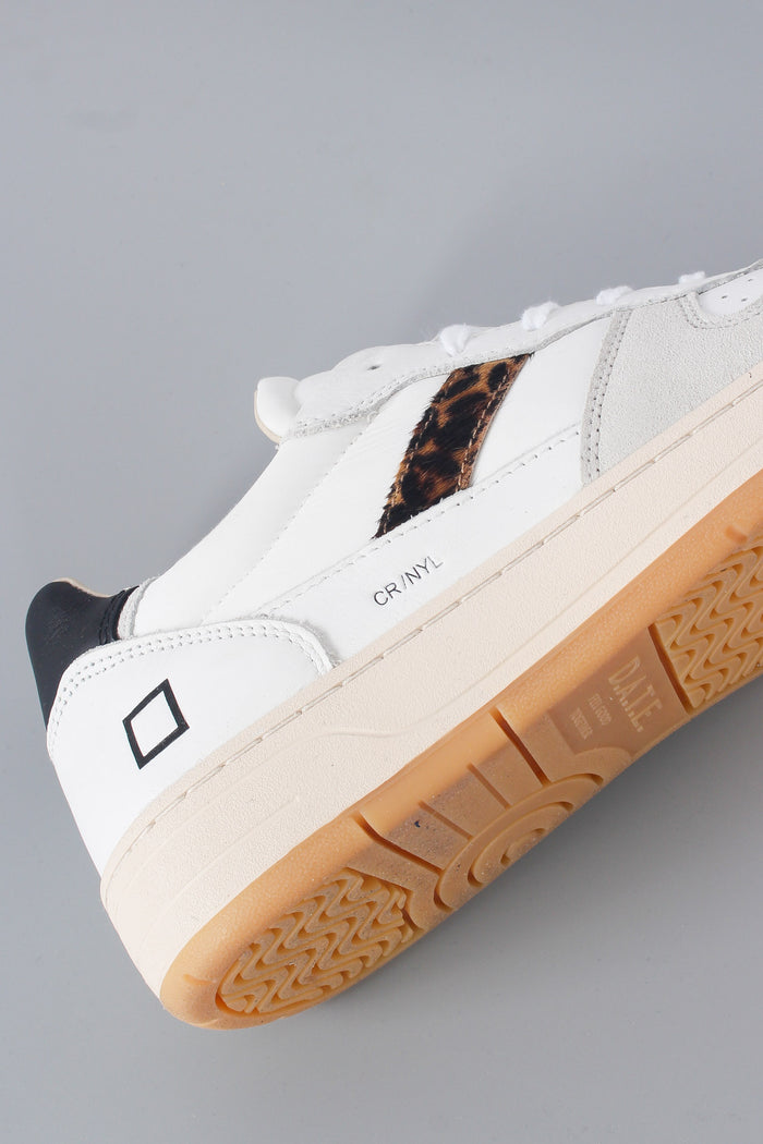 Sneaker Nylon Court 2.0 White/leopard-6