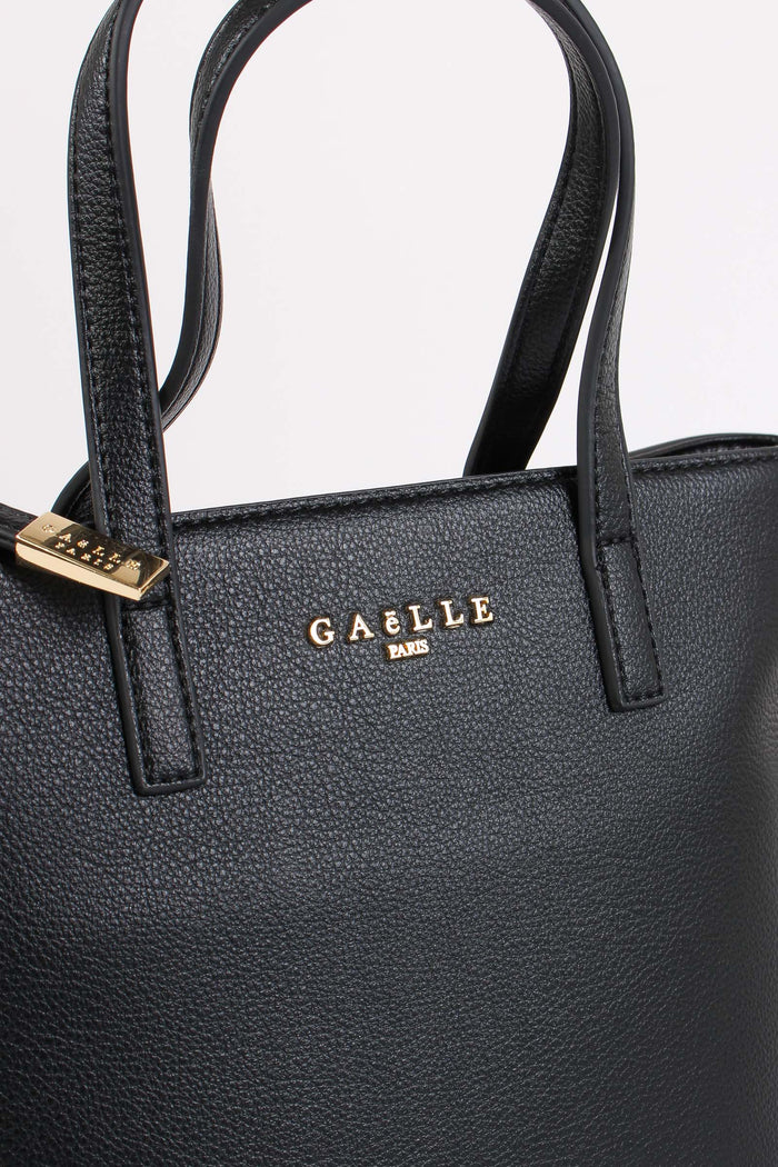 Mini Shopping Zip Nero-5