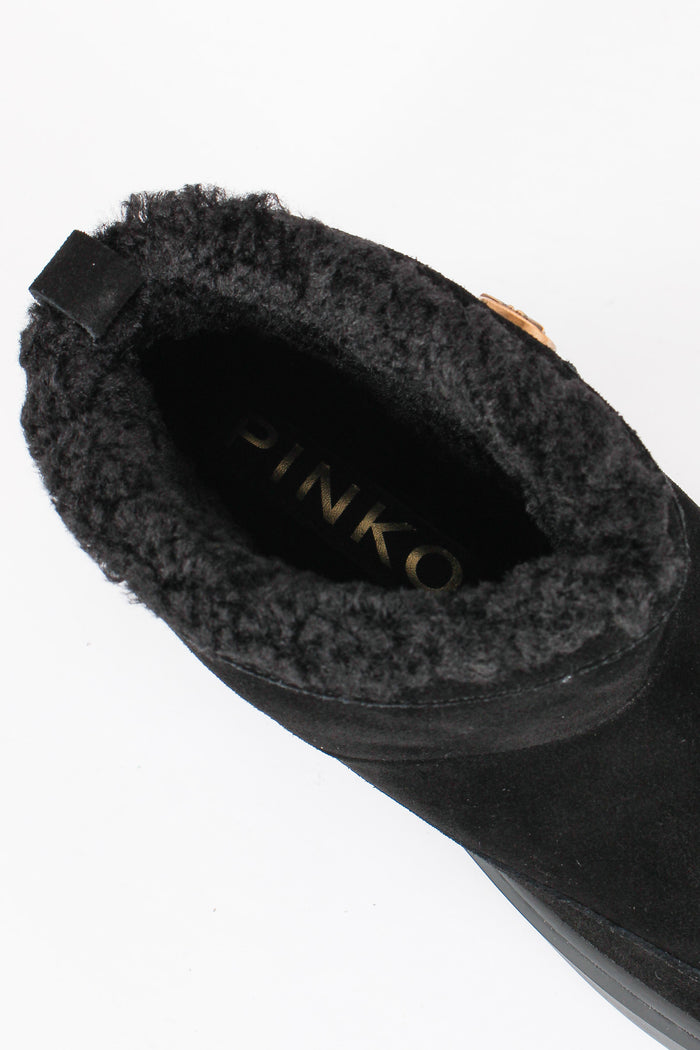 Yoko Mid Sneakers Suede Black-6