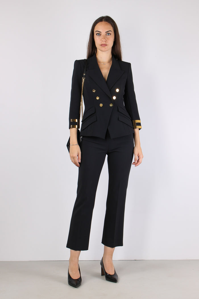 Pantalone Trombetta Nero-5