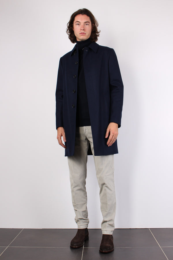 Cappotto Panno Blu-2