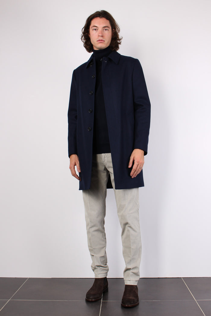 Cappotto Panno Blu-2