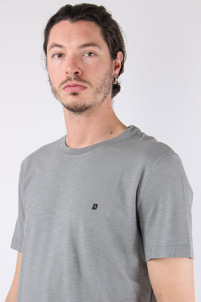 T-shirt Cotone Fiammato Logo Fume-8