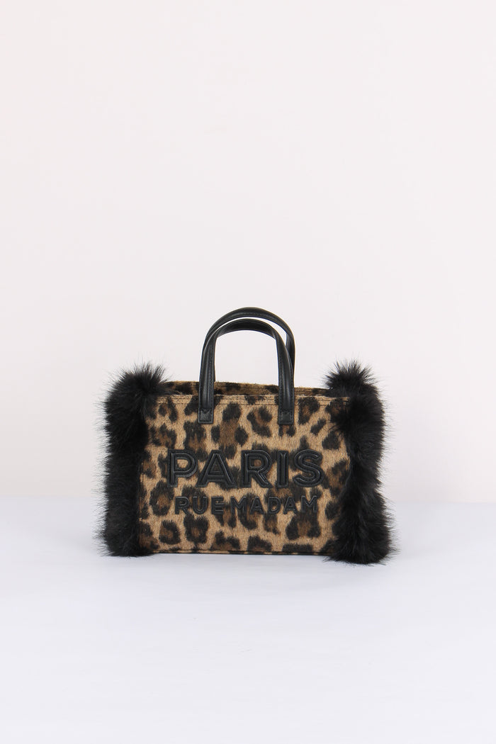 Mini Shopping Fantasia Pellicc Leoapard