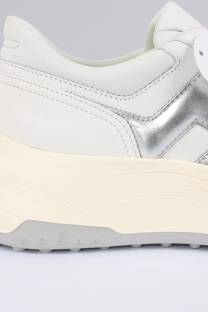 Sneaker Hi-fi Hyperlight Bianco/argento-8