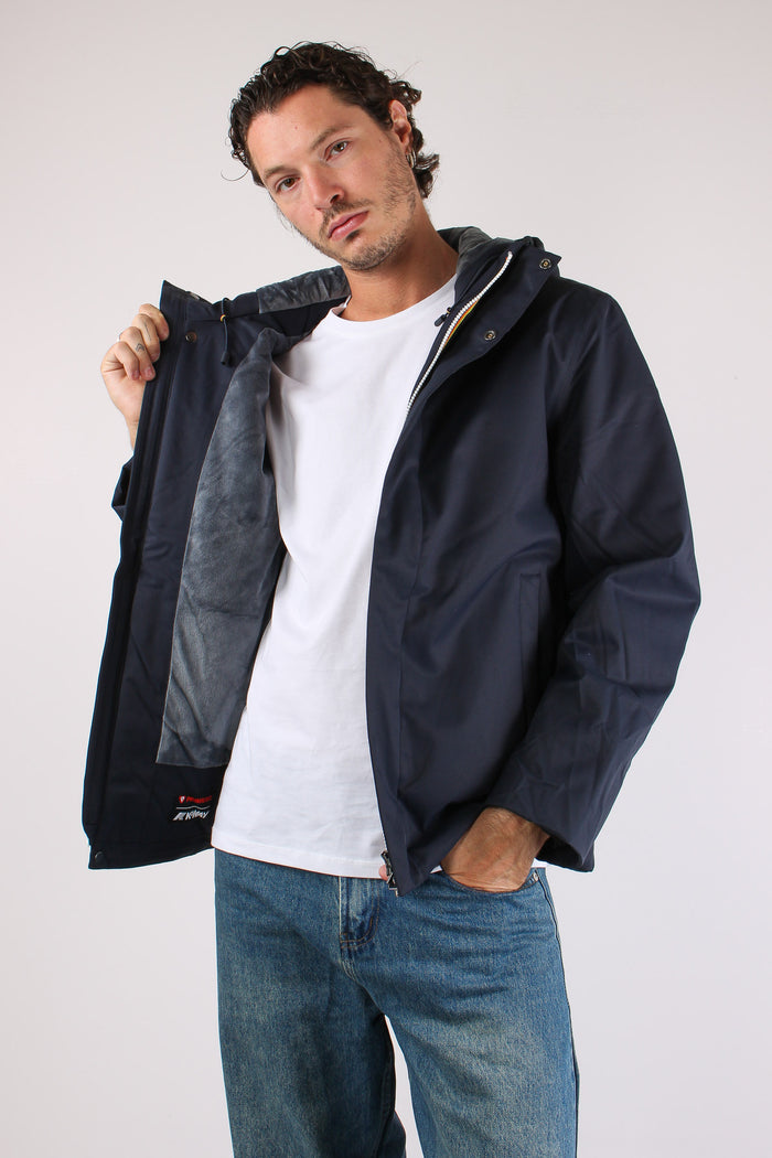 Giubbotto Corto Inserto Marmotta Blue/d-blue-3